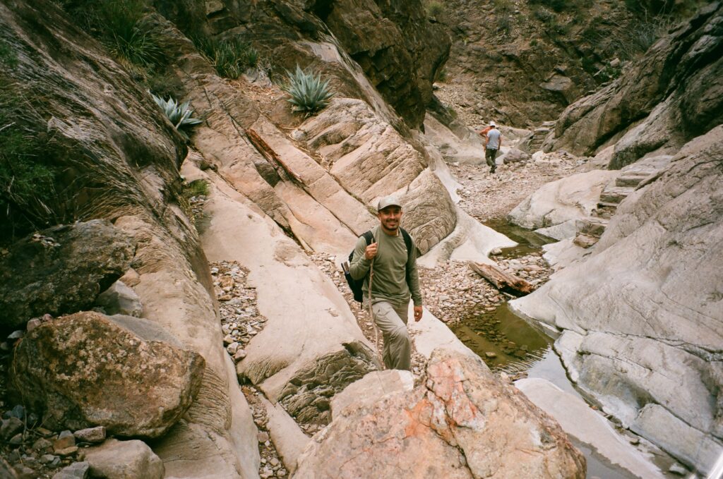 35mm film photo shot with a nikon zoom touch 470 of big bend national park in texas