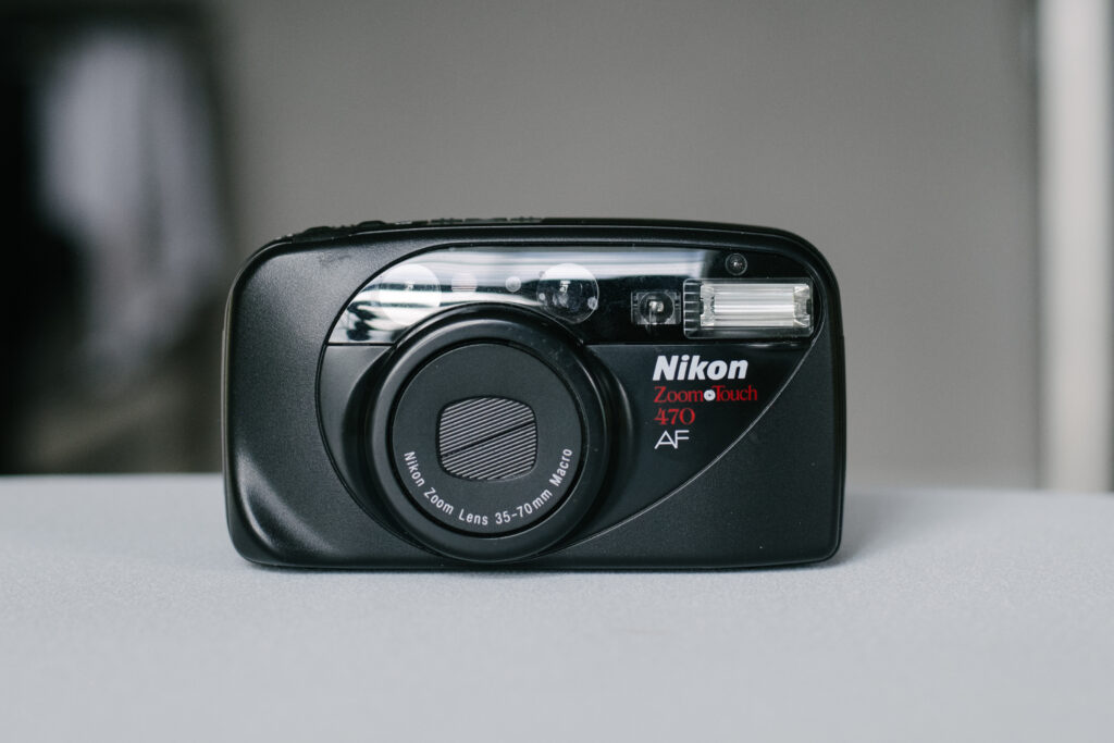 the most affordable point and shoot 35mm film camera nikon zoom touch 470 AF