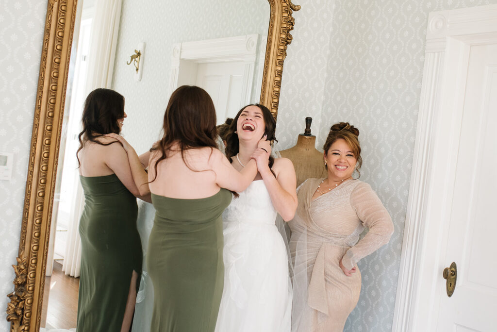 documentary style and candid wedding at a austin texas venue, woodbine mansion by a documentary wedding photographer 