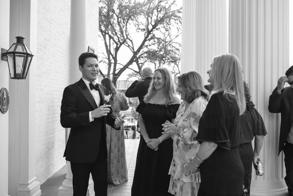 documentary approach to a wedding in austin texas at woodbine mansion by a documentary wedding photographer