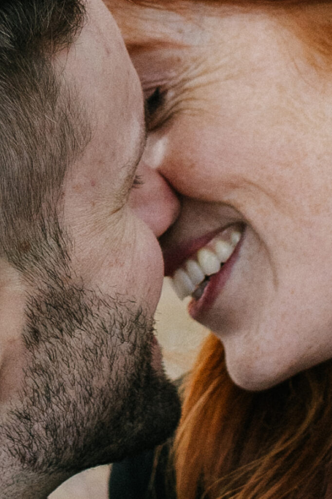 A candid and documentary style colorado fall engagment session in the rocky mountains