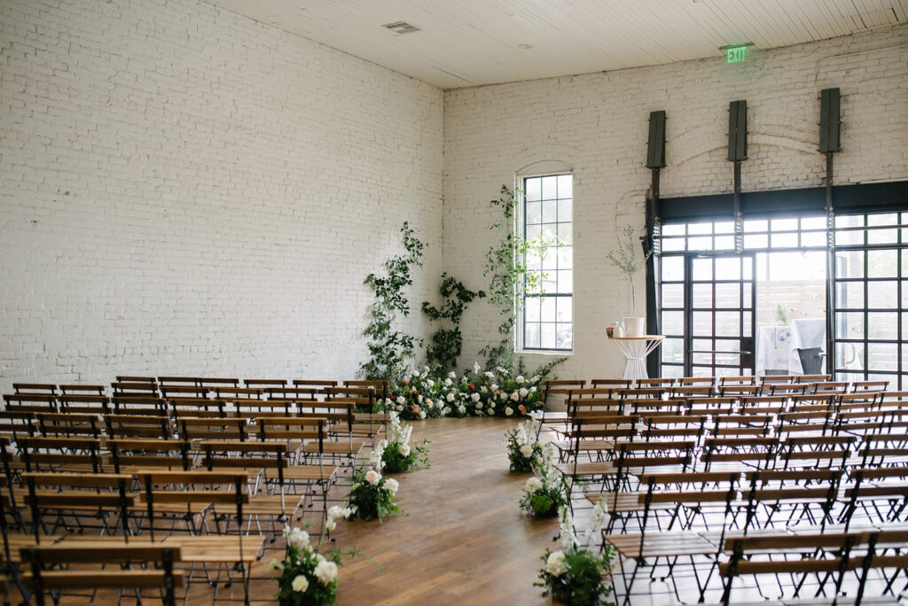 wedding photographs of a wedding venue at one eleven east in hutto, texas. 