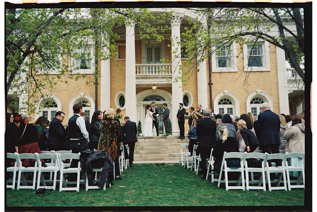Spring Wedding at Grant Humphreys Mansion a downtown denver wedding venue 