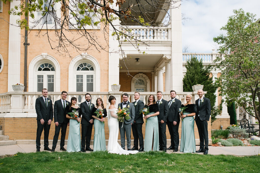 documentary style wedding photography at Grant Humphreys Mansion wedding 