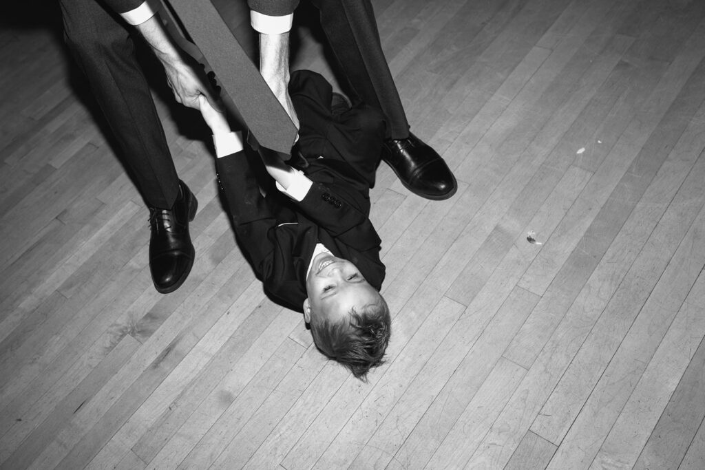 reception dance floor photography in historic wedding venue in downtown denver