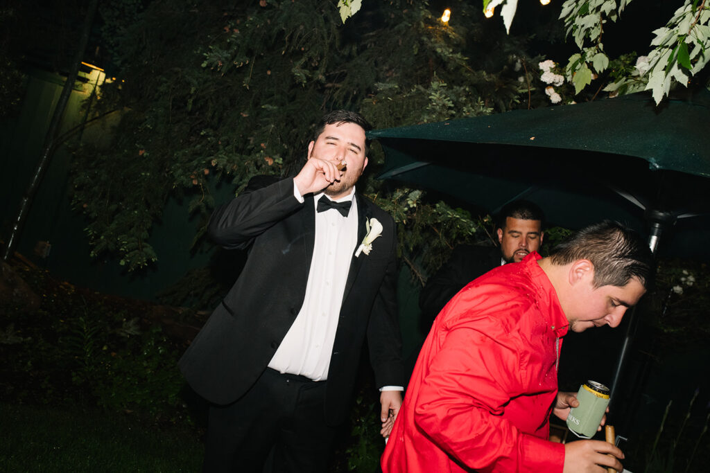 documentary and candid moment of the couple during at the greenbriar inn wedding venue in boulder colorado