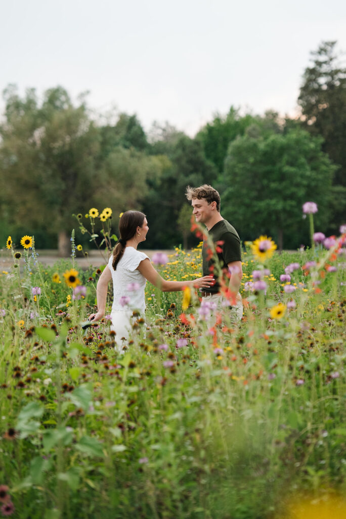 Washington Park Proposal in Denver, Colorado from a wedding photographer in denver