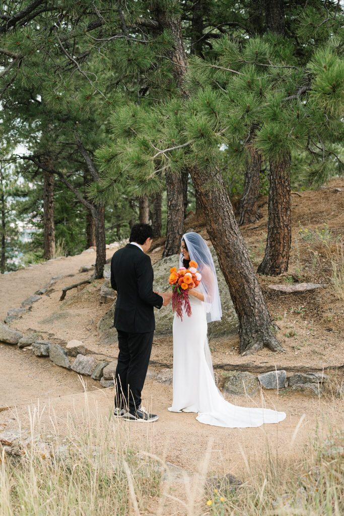 Boulder Colorado elopement from a documentary wedding photographer