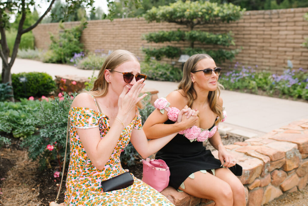 Weddng look first at the denver botancial gardens