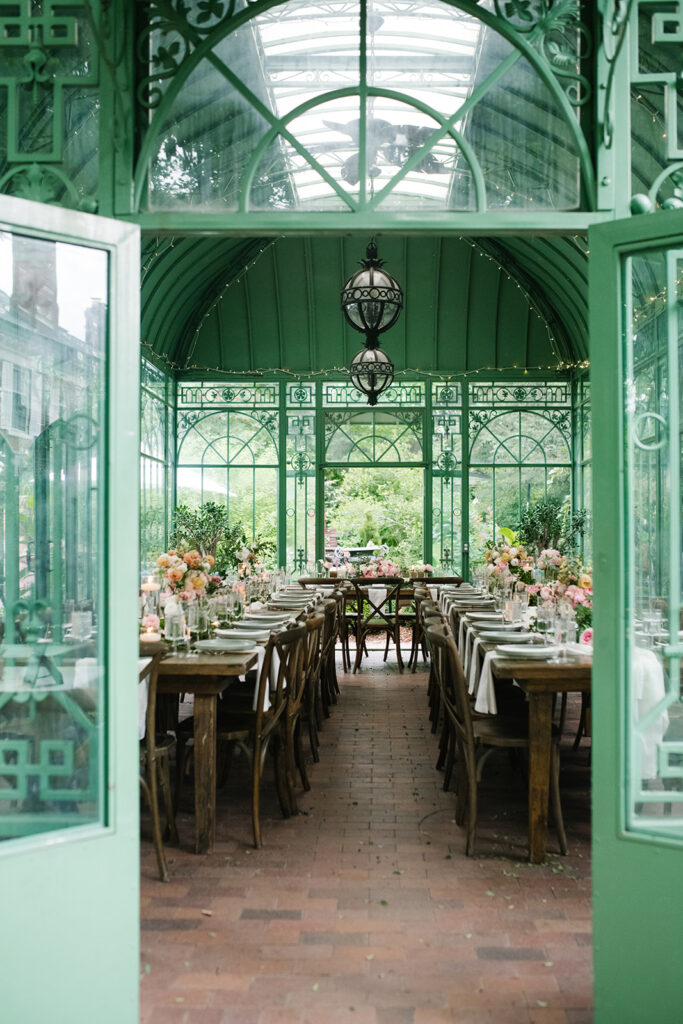 Denver Botanic Gardens Wedding at the Mosaic Solarium