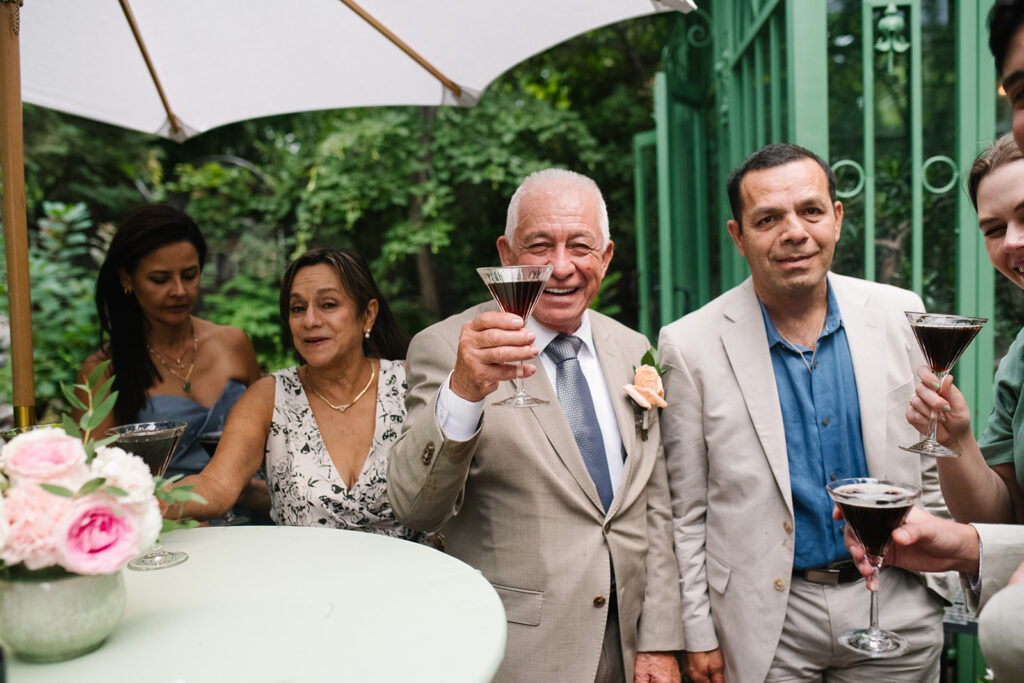 first dance bride and groom out the Mosaic Solarium