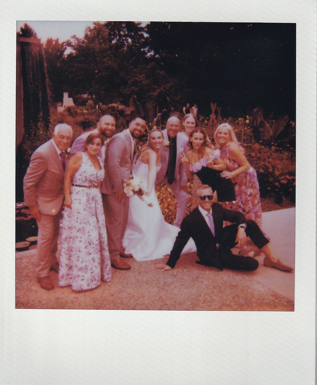 family photos at the botancial gardens in denver colorado